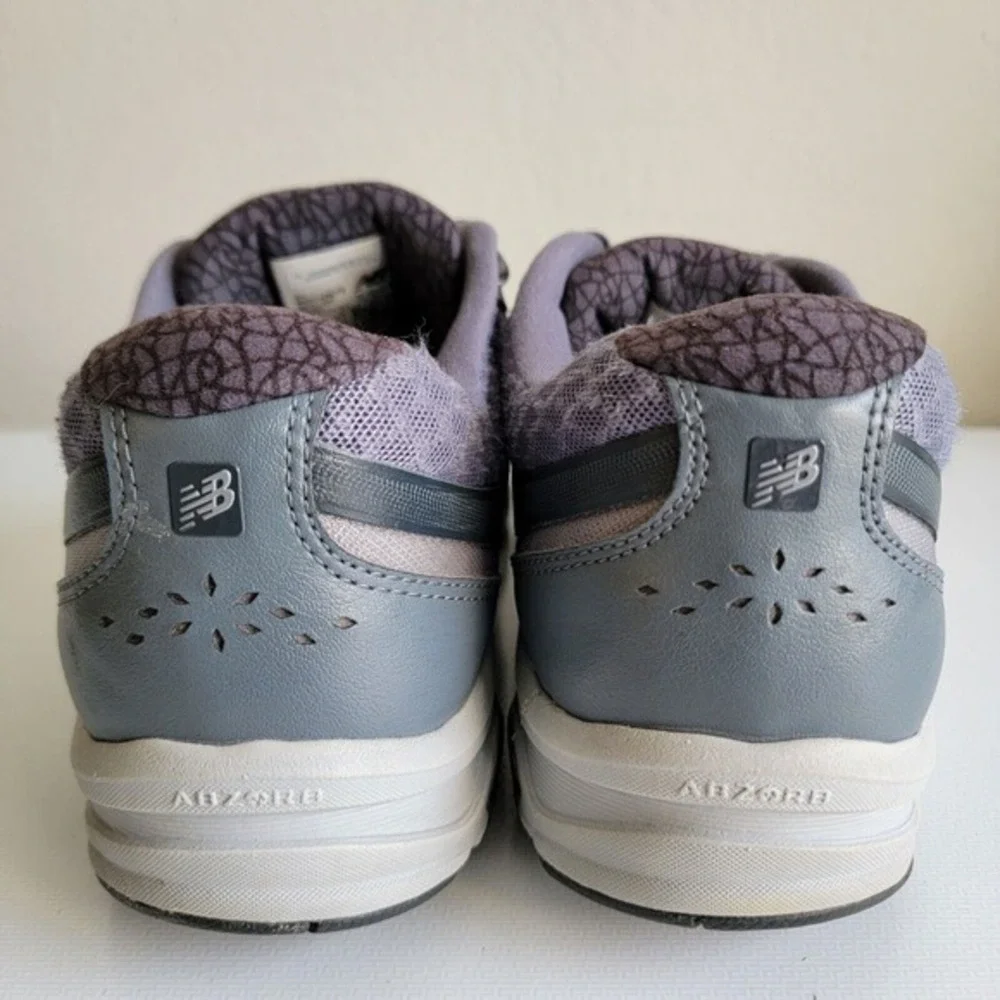 New Balance 847v2 Womens Size 10 Gray Walking Shoes‎ WW847GY2 Abzorb Comfort